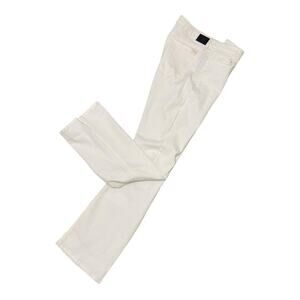 Jen7 by 7 For All Mankind. White Slim Boot Cut Jean, NEW Size 10